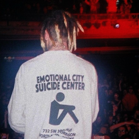 LORD KNOWS emotional city suicide hotline OG long sleeve tee lxrd knxds Portland - Picture 2 of 8